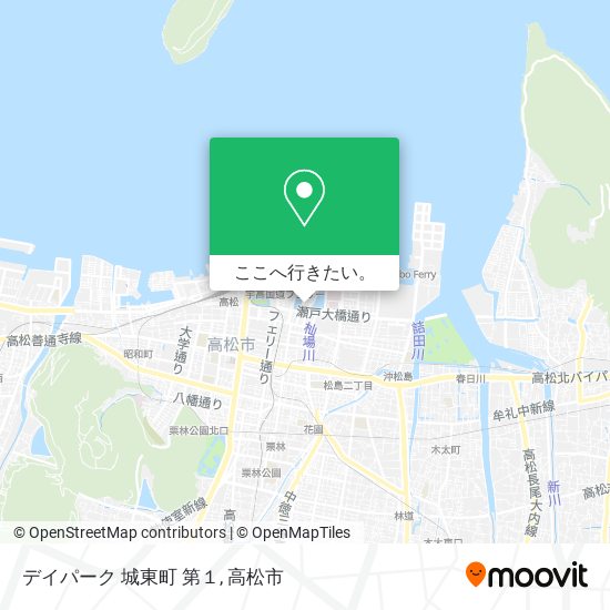 デイパーク 城東町 第１地図