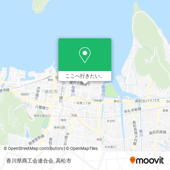 香川県商工会連合会地図