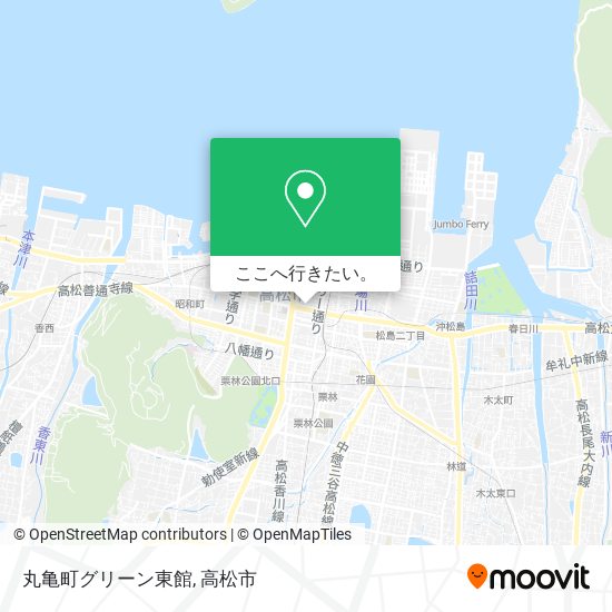 丸亀町グリーン東館地図