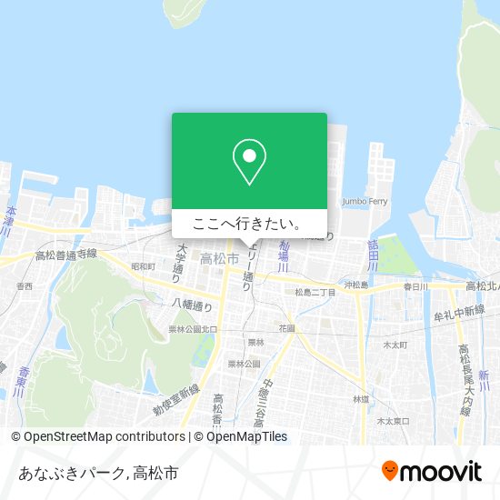 あなぶきパーク地図