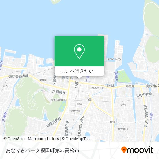 あなぶきパーク福田町第3地図