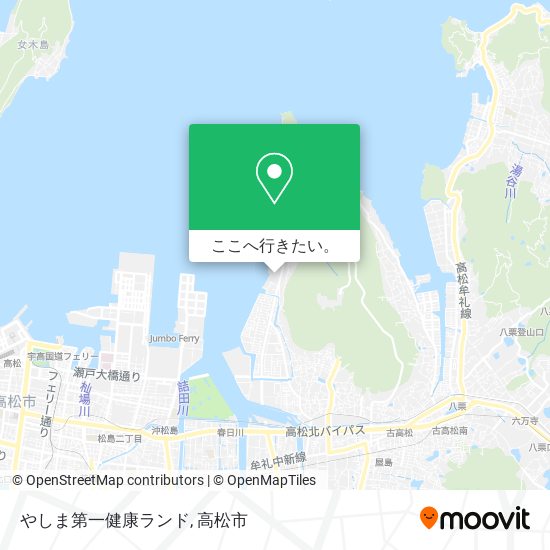 やしま第一健康ランド地図