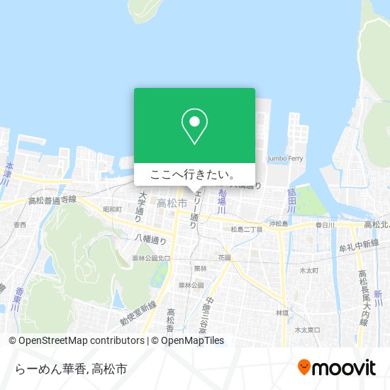 らーめん華香地図