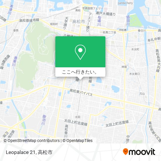Leopalace 21地図
