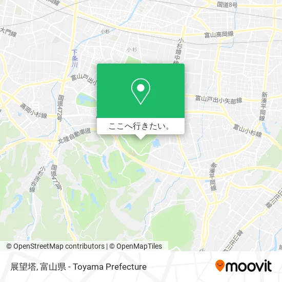 展望塔地図
