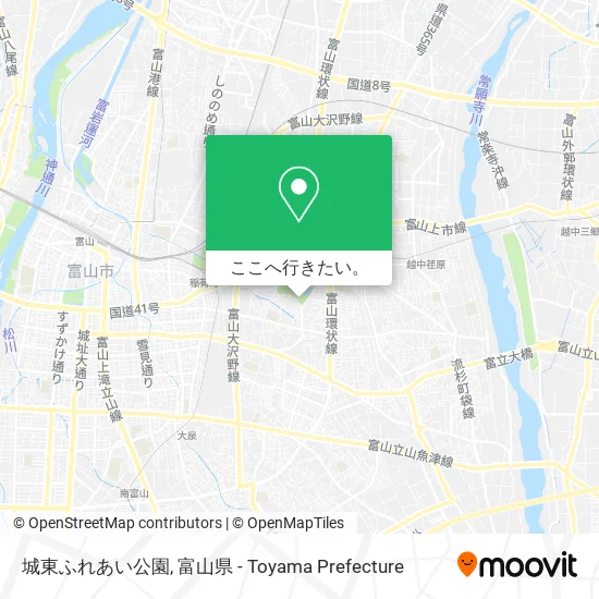 城東ふれあい公園地図