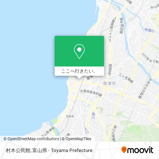 村木公民館地図