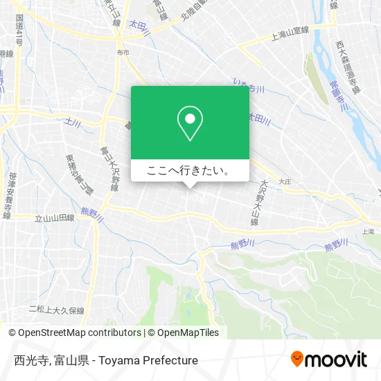 西光寺地図