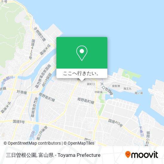 三日曽根公園地図