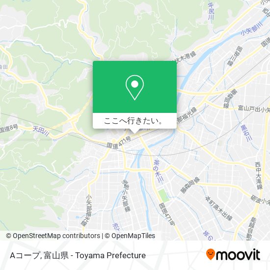 Aコープ地図