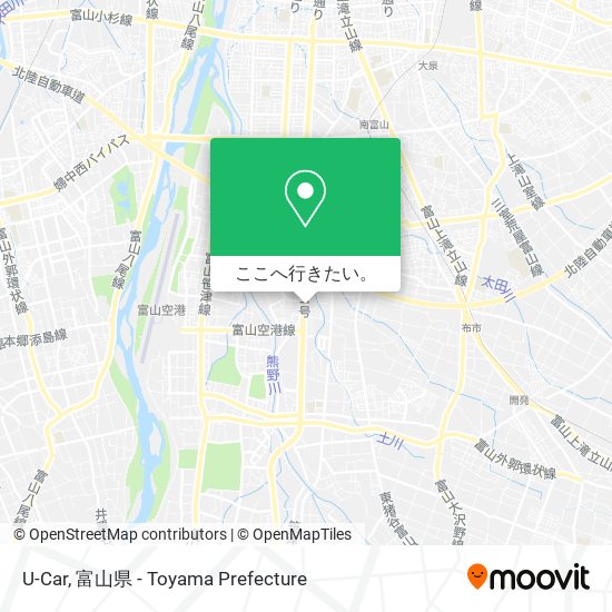 U-Car地図