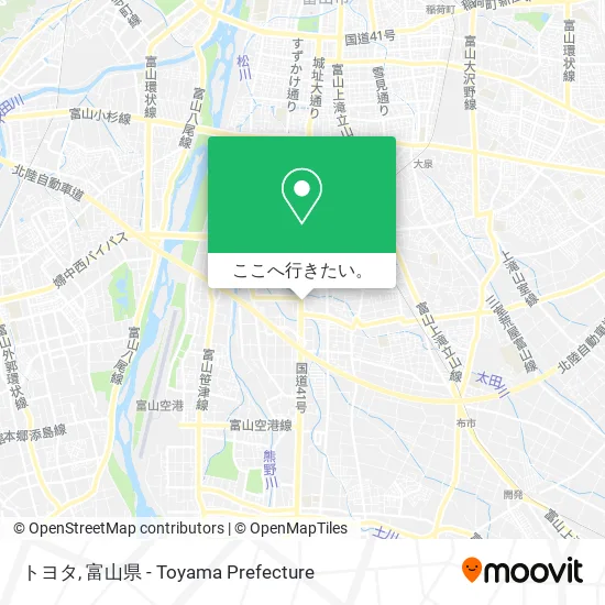 トヨタ地図