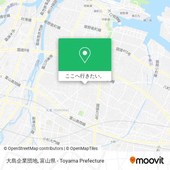 大島企業団地地図
