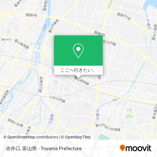 赤井口地図