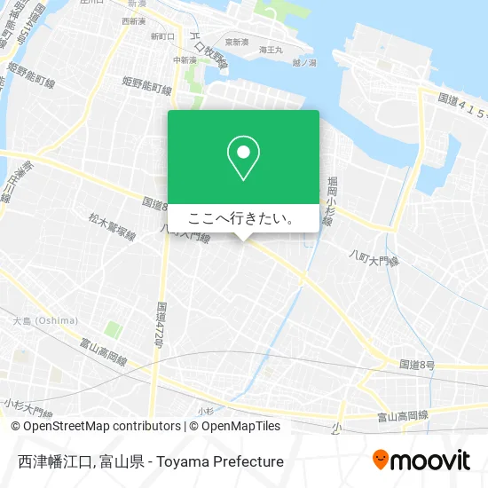 西津幡江口地図