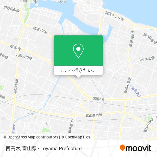 西高木地図