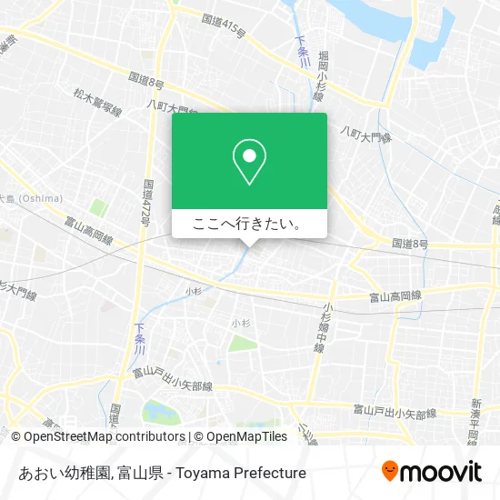 あおい幼稚園地図
