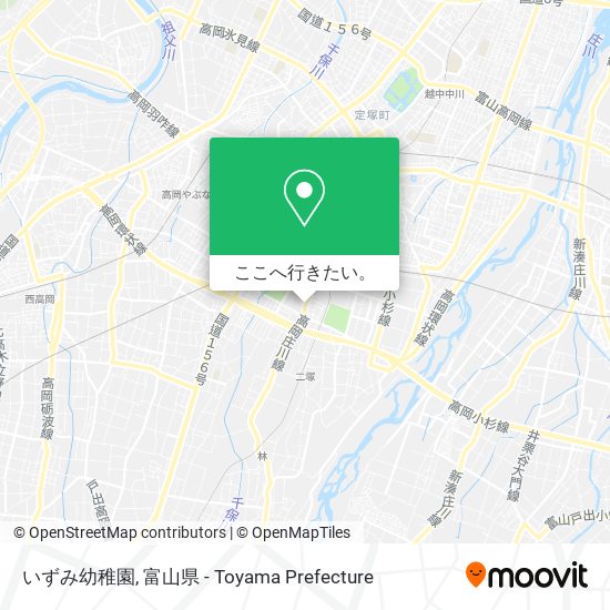 いずみ幼稚園地図