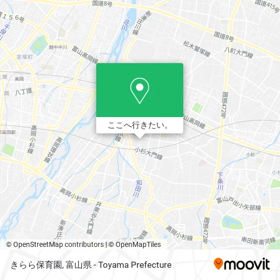きらら保育園地図