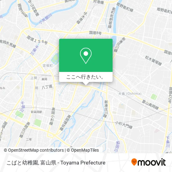 こばと幼稚園地図
