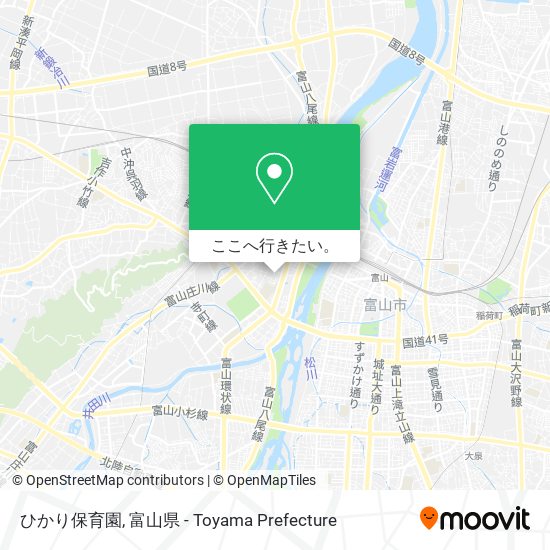 ひかり保育園地図