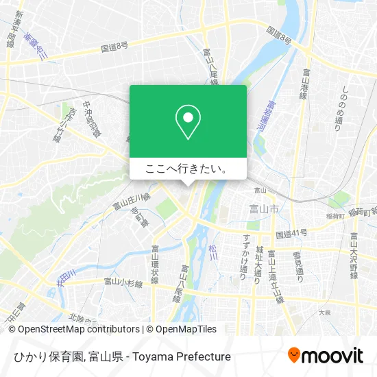 ひかり保育園地図