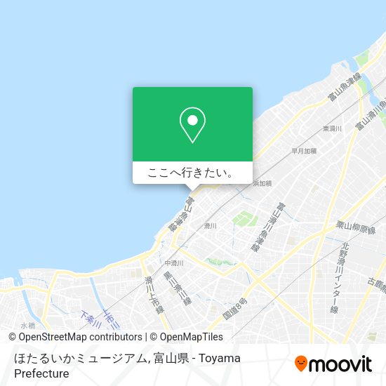 ほたるいかミュージアム地図