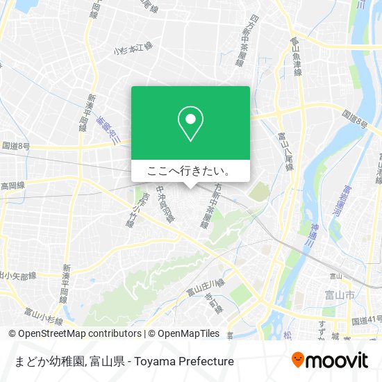 まどか幼稚園地図