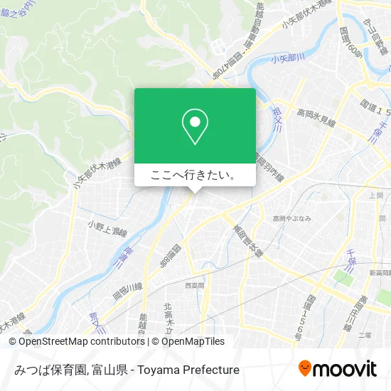 みつば保育園地図