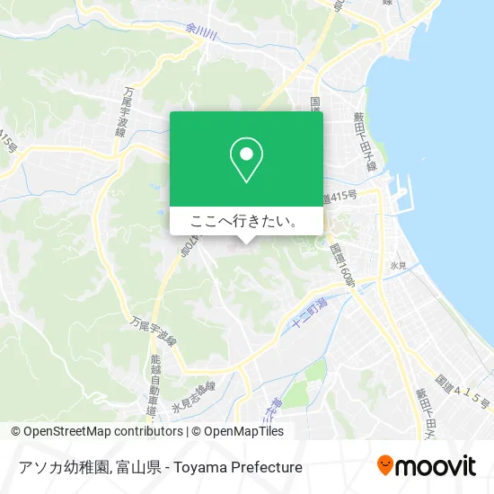 アソカ幼稚園地図