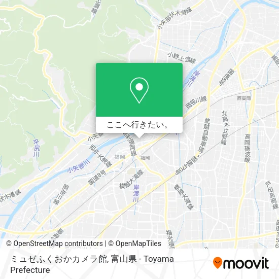 ミュゼふくおかカメラ館地図