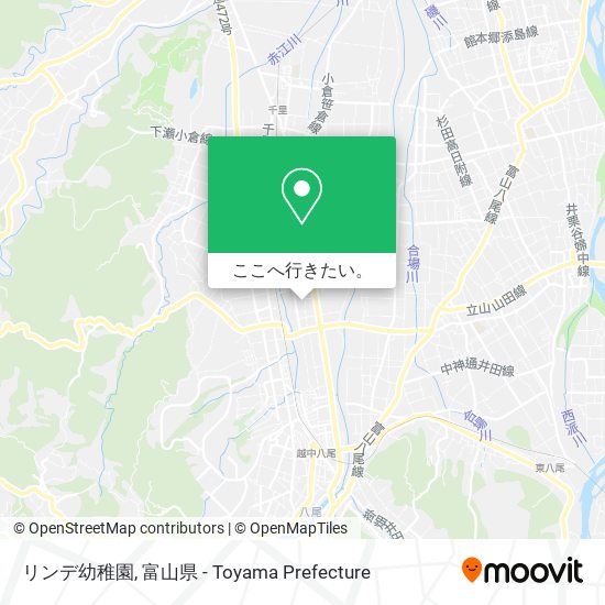 リンデ幼稚園地図