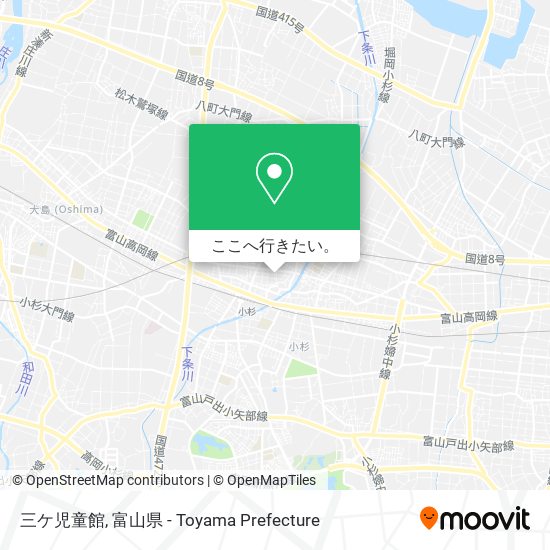 三ケ児童館地図