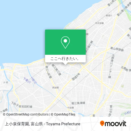 上小泉保育園地図