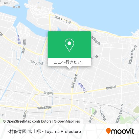 下村保育園地図