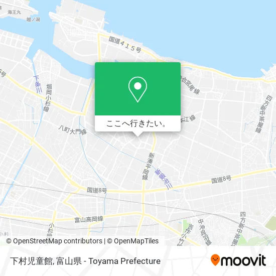下村児童館地図