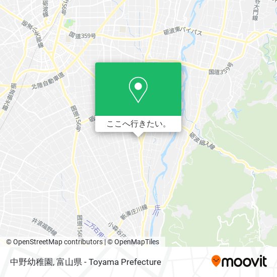 中野幼稚園地図