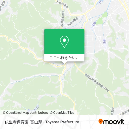 仏生寺保育園地図