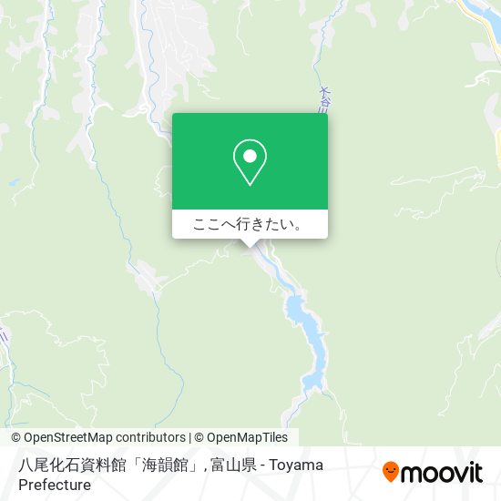 八尾化石資料館「海韻館」地図