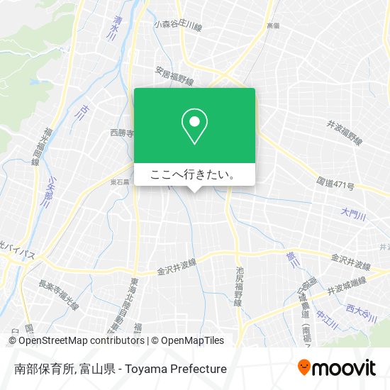 南部保育所地図