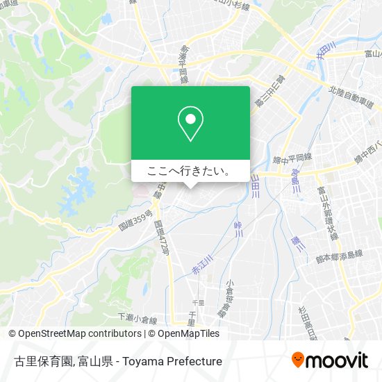 古里保育園地図