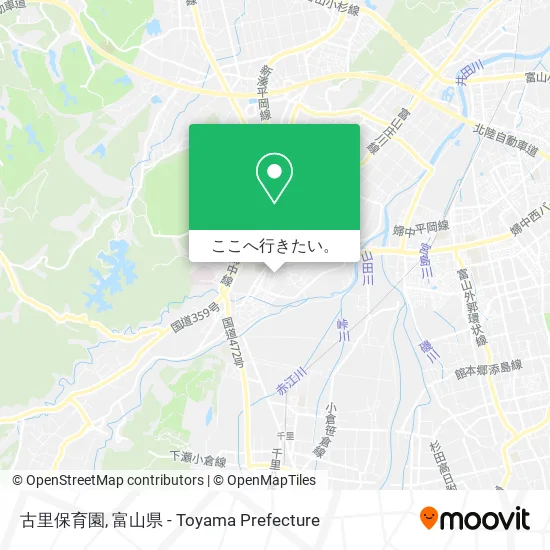 古里保育園地図