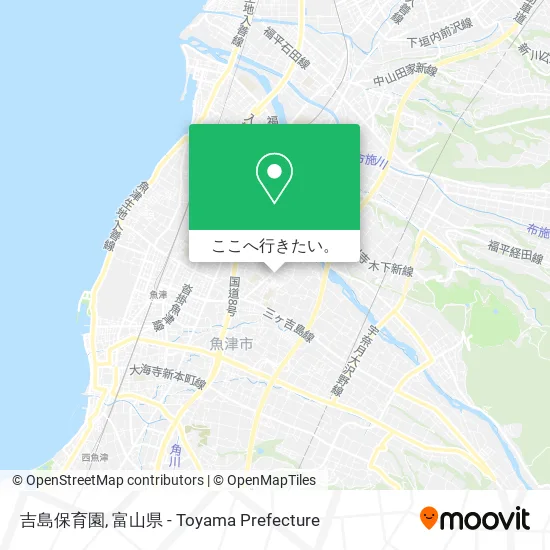 吉島保育園地図