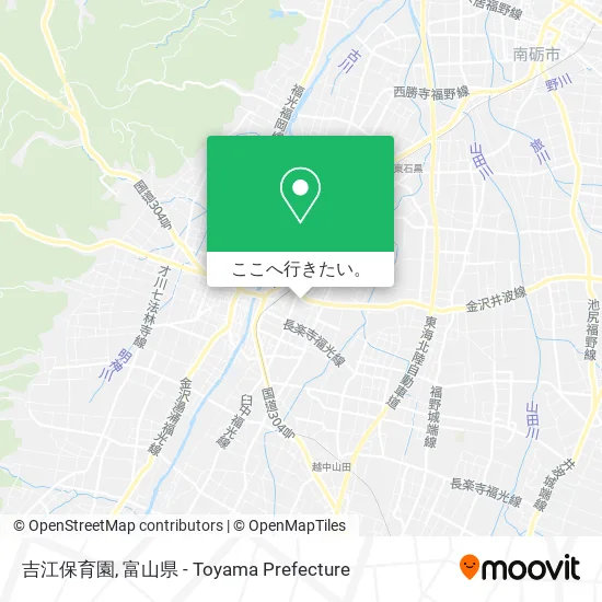 吉江保育園地図