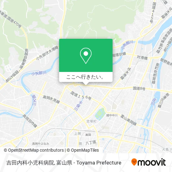 吉田内科小児科病院地図