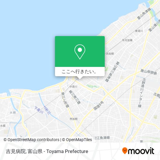 吉見病院地図