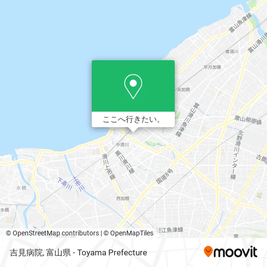 吉見病院地図