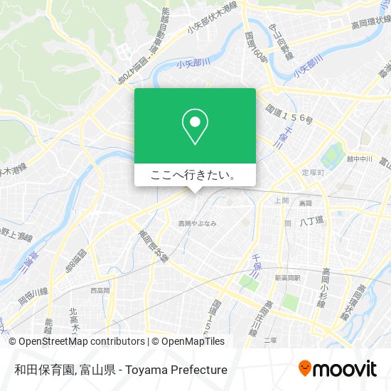 和田保育園地図