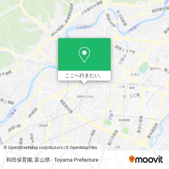 和田保育園地図