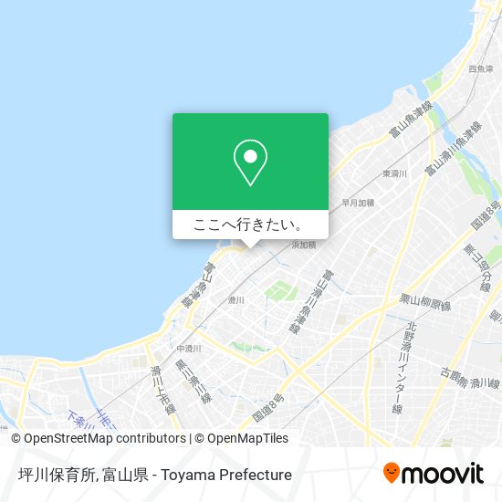 坪川保育所地図